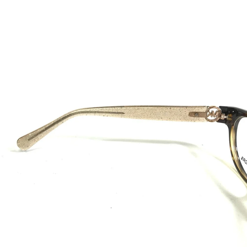Michael Kors Eyeglasses Frames MK 8017 Tabitha VII 3104 Brown Glitter 52-15-135